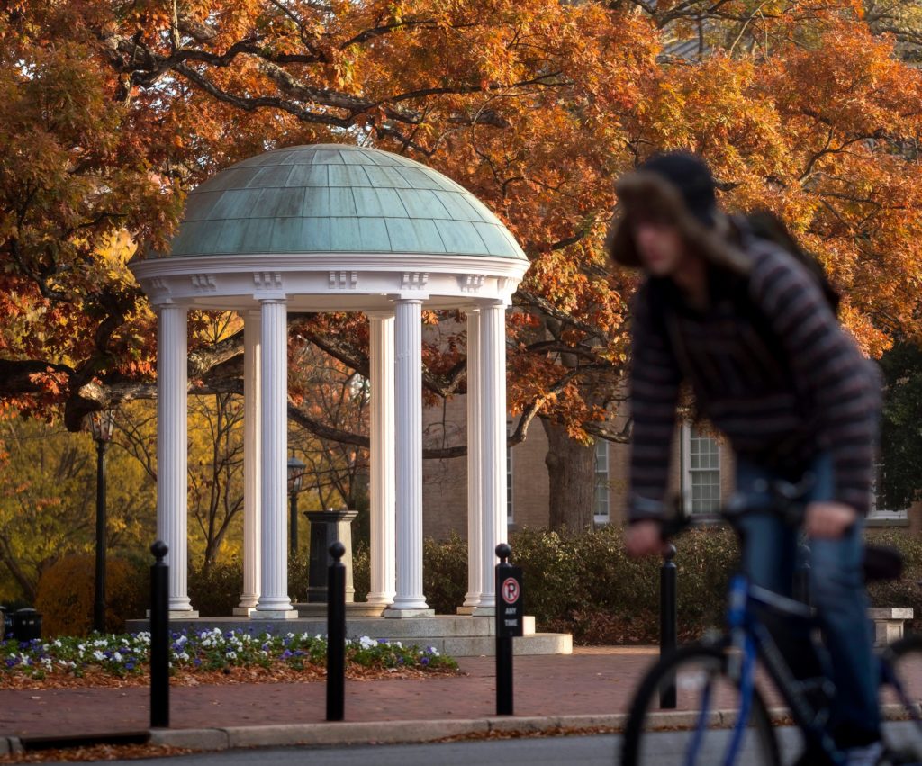 Fall scene at the Old Well