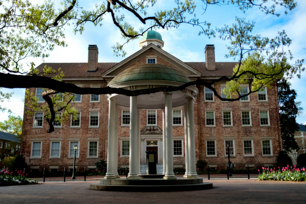 Picture of Old Well with South Building in background