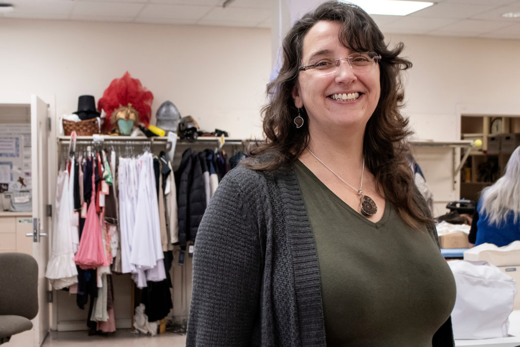 Triffin Morris is the Milly S. Barranger Professor of the Practice in Costume Production in the department of dramatic art. (photo by Catie Dull/UNC-Chapel Hill)