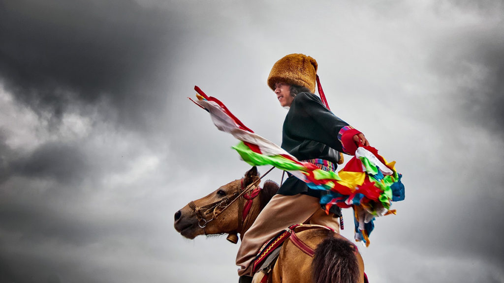 "Parting on Tea-Horse Trading Road," China. (photo By Xiaofei Wang ’13)