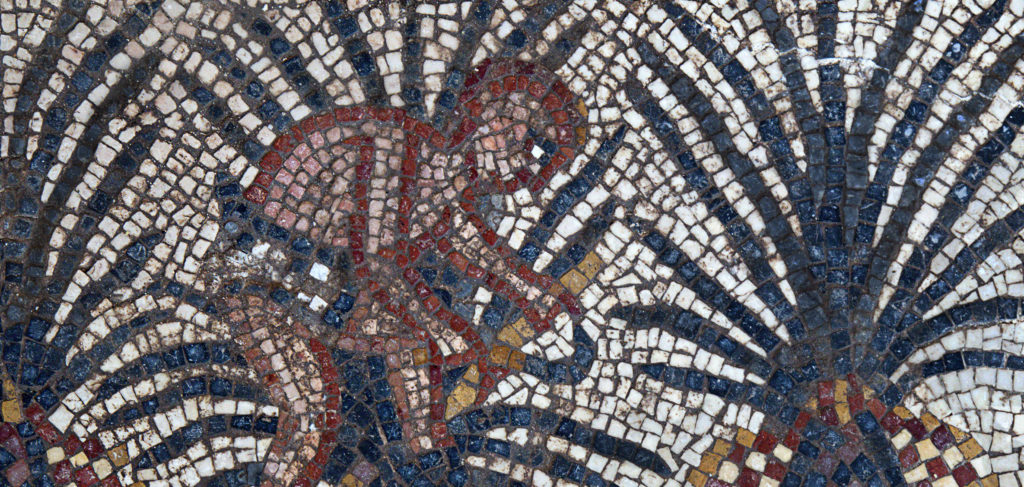 Elim mosaic detaiil. (photo by Jim Haberman)