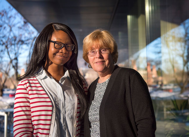 Erica Wallace (left) and Jan Yopp will receive the MLK Unsung Hero award.