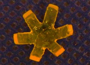 These are the first nonliving objects that can shift back and forth between two shapes without any external force being applied. 
