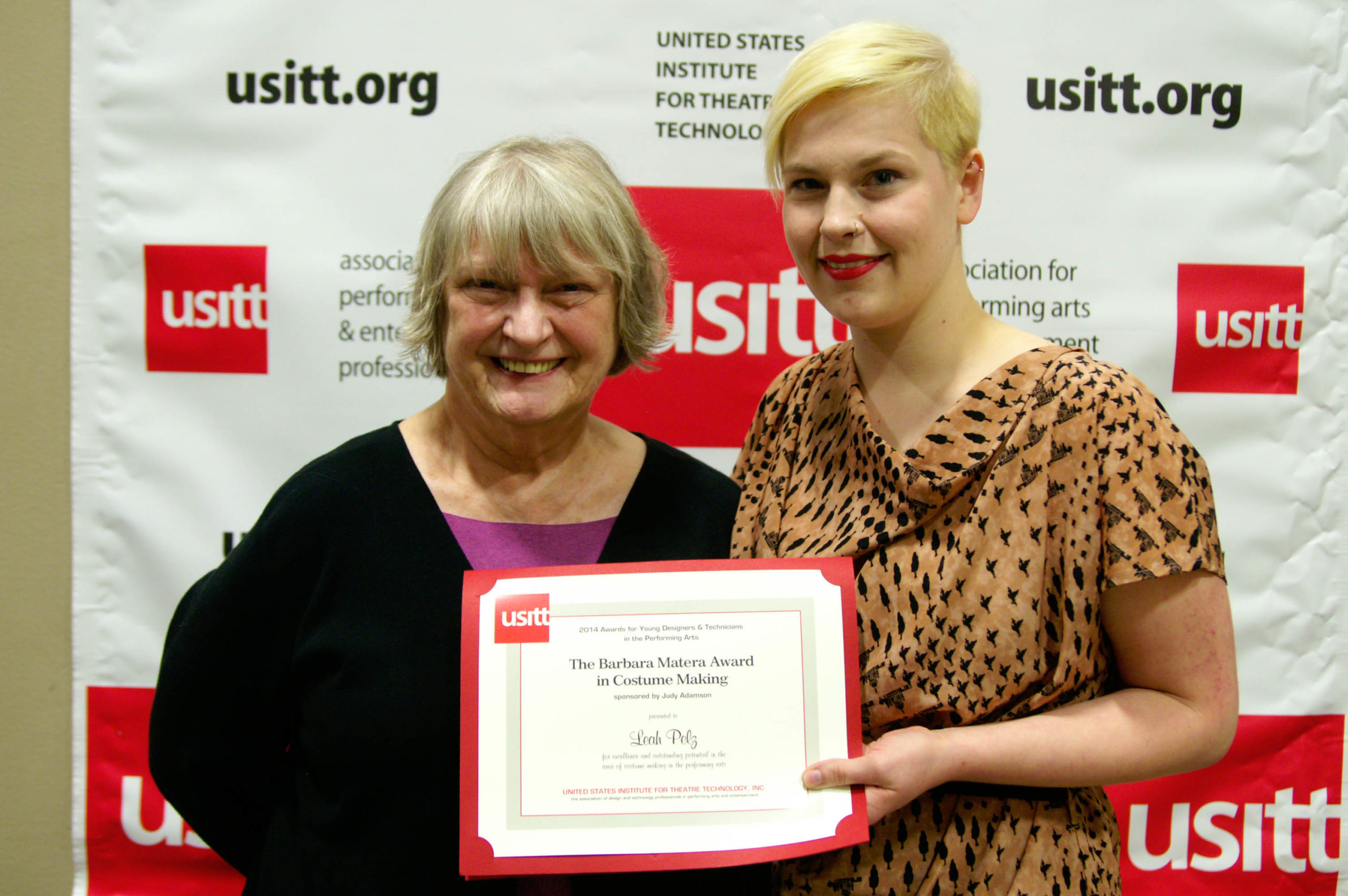 Judy Adamson (left) and Leah Pelz.