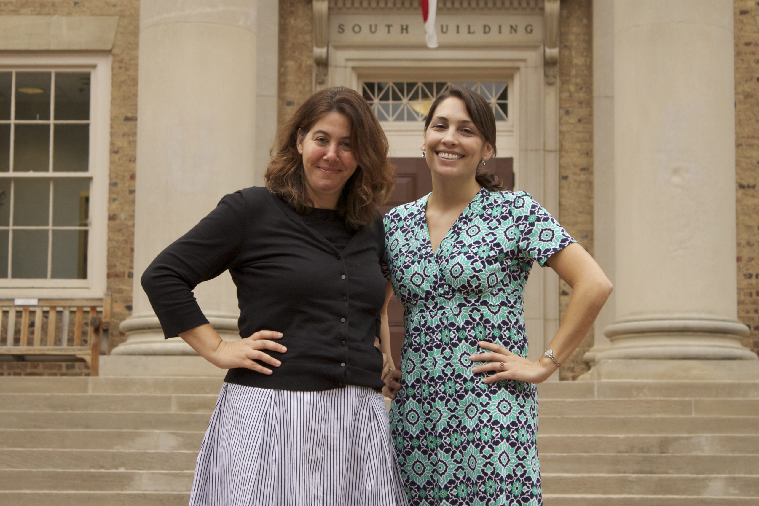 Abigail Panter, left, is senior associate dean for undergraduate education in the College of Arts and Sciences and Project Finish Line’s principal investigator. Cynthia Demetriou, director of undergraduate retention, is the executive director. (photo by Kristen Chavez)