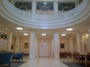 The Hill Hall renovation project will transform the auditorium into a first-rate concert hall and will restore the rotunda to its original beauty. (photo by Shannon Kennedy)