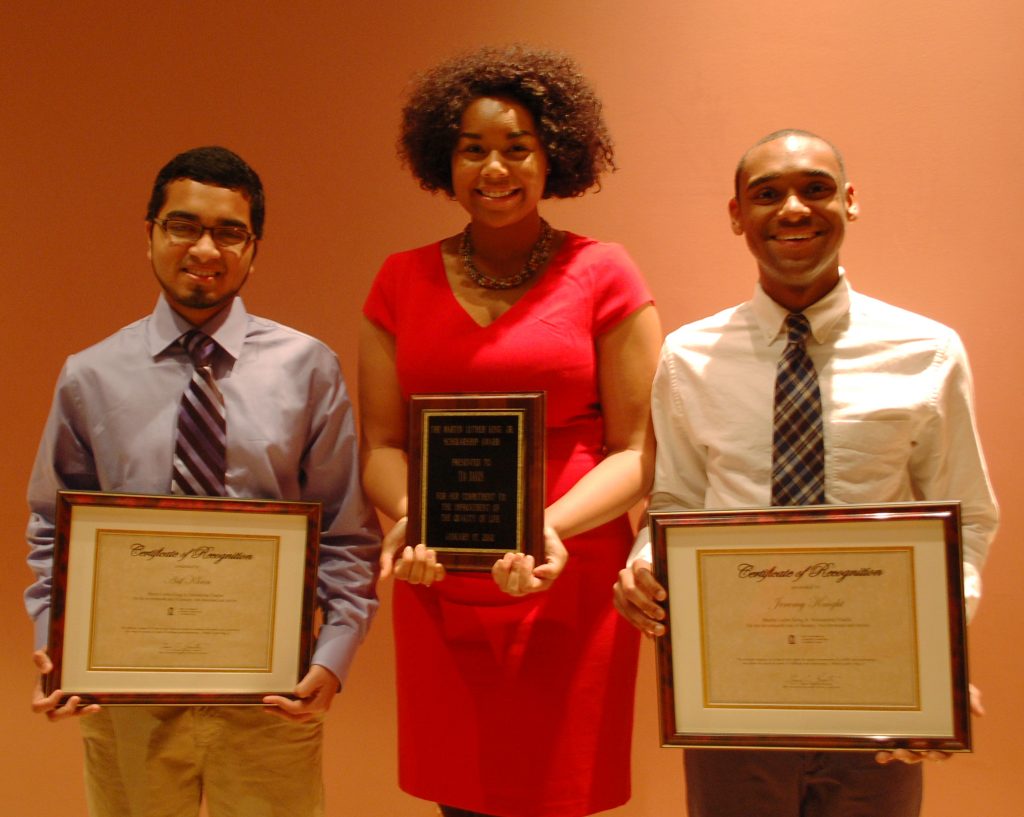 MLK Scholars give back to the campus and community
