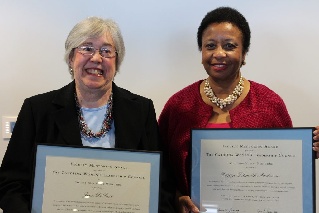 Carolina Women’s Leadership Council honors faculty mentors