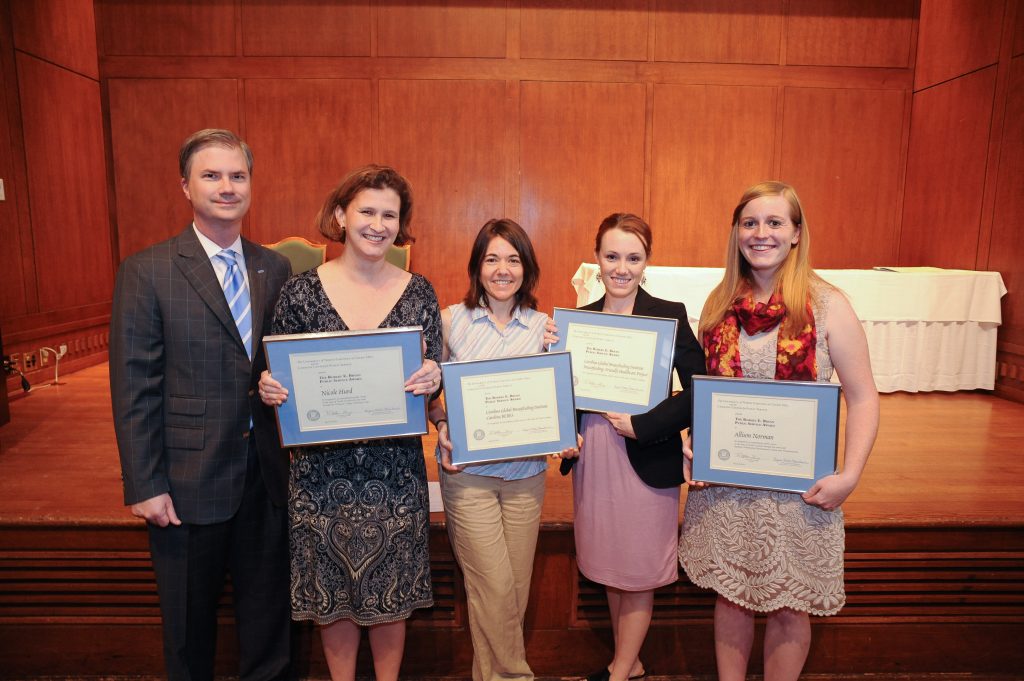 Students honored for public service