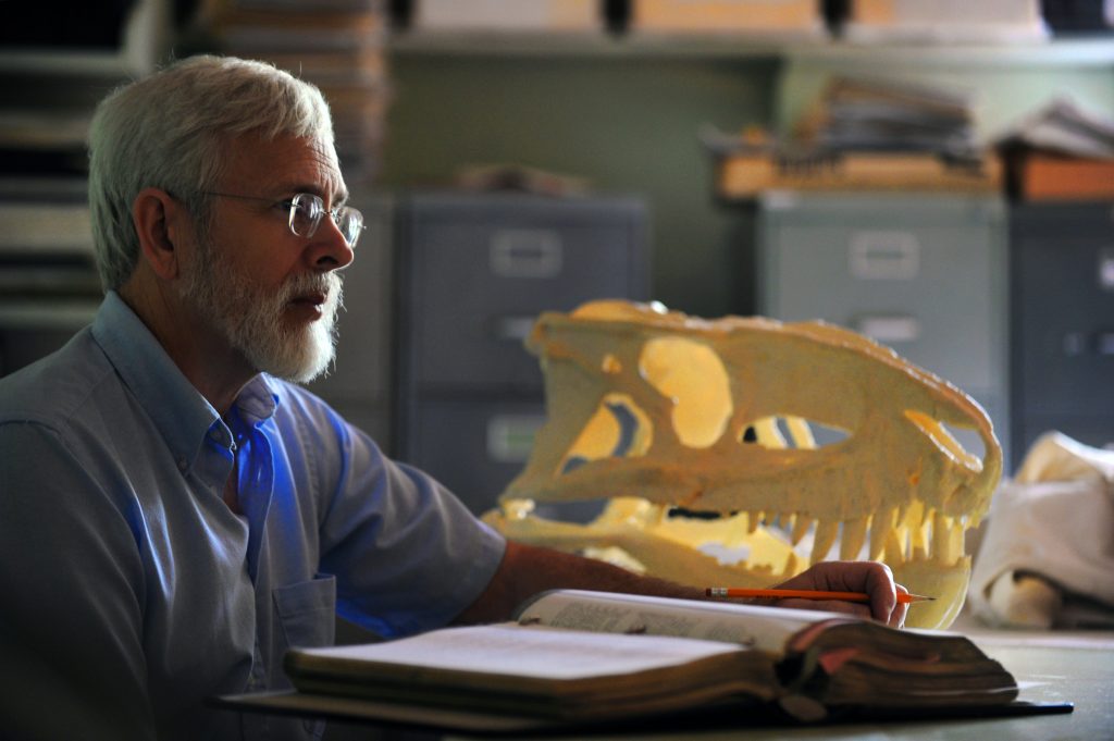 Huge prehistoric reptile skeleton unveiled