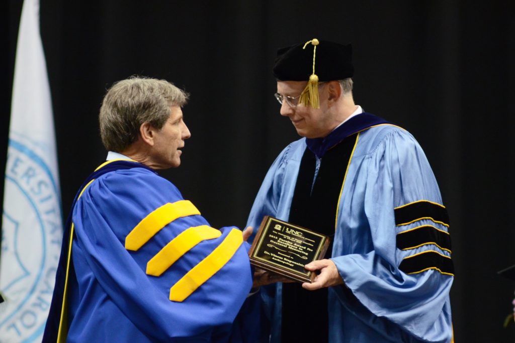 Steponaitis receives 2015 Faculty Award for Excellence in Doctoral Mentoring