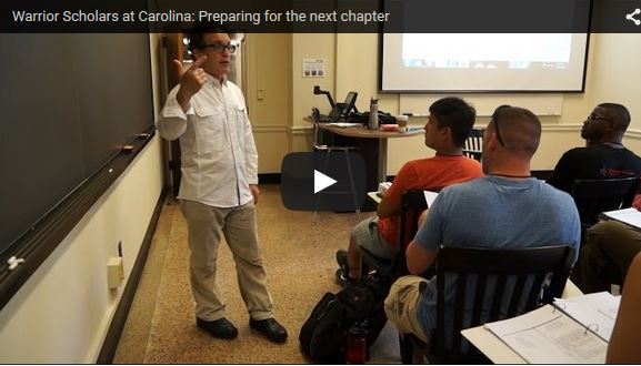 Warrior Scholars at Carolina: Preparing for the next chapter