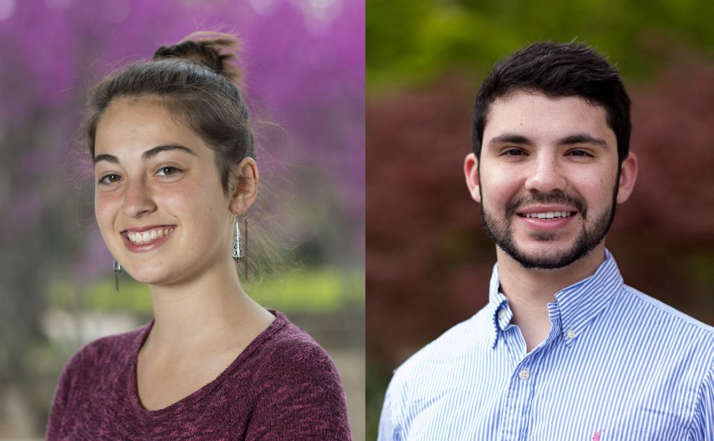 Two UNC-Chapel Hill students recognized by Goldwater Foundation