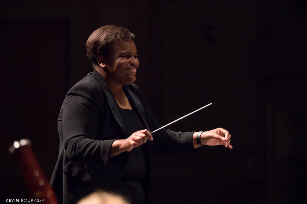 Arris Golden, seen here conducting the Symphony Band.