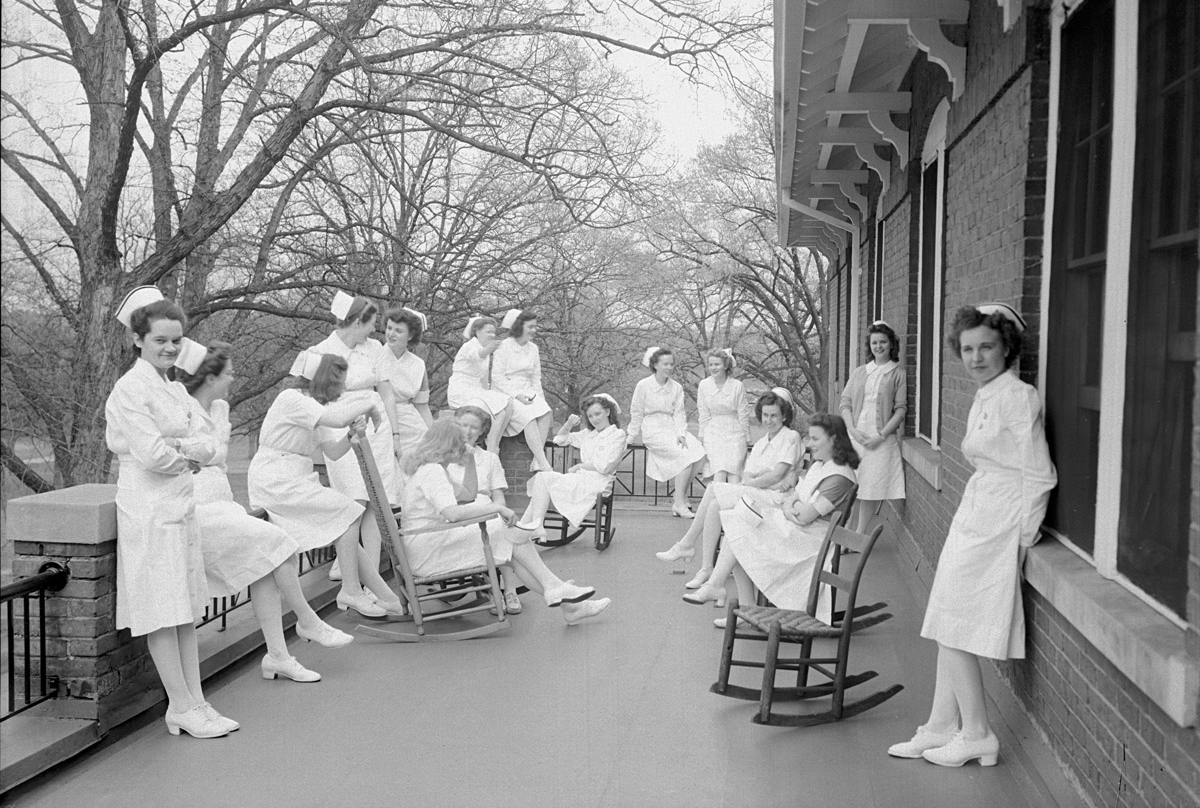 Dix Hospital nurses circa 1946. (photo submitted)