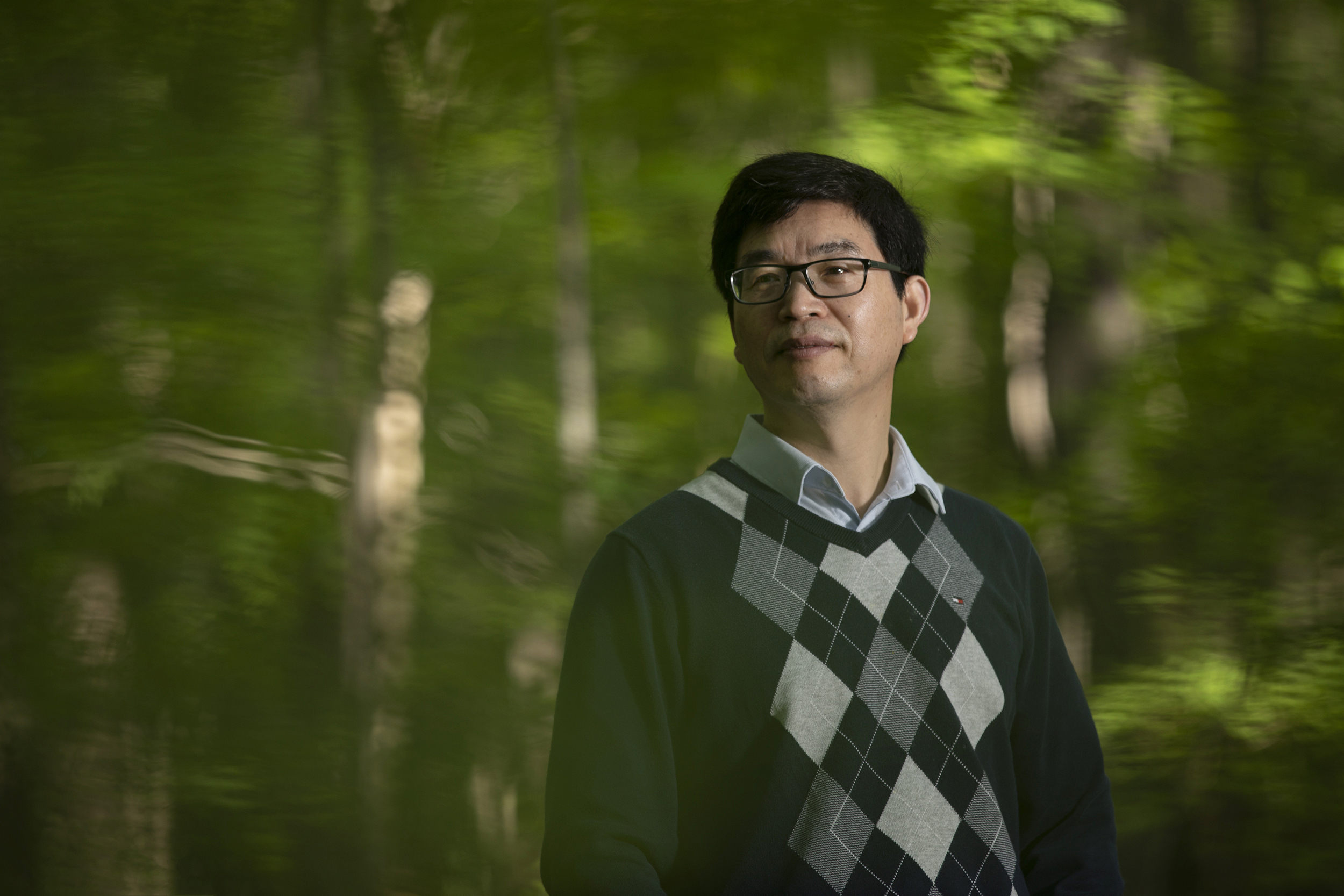 Conghe Song studies the relationship between land use, change in vegetation, and climate change -- and social impacts of environmental programs.