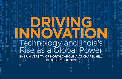 Graphic reads: Driving Innovation: Technology and India's Rise as a Global Power Oct. 10-11, 2019