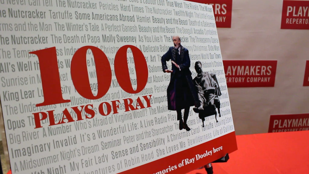 100 Plays of Ray sign